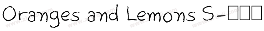Oranges and Lemons S字体转换